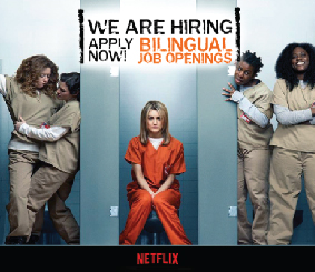 Campaña publicitaria cliente Netflix